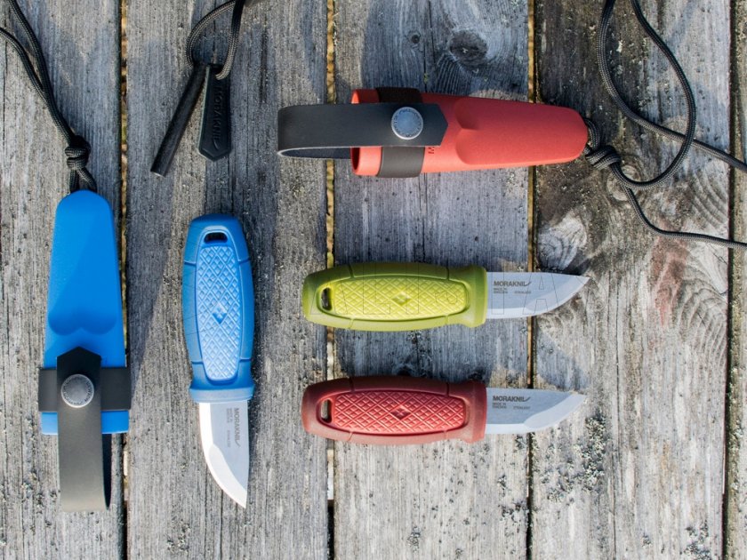 Nůž Morakniv Eldris modrý set