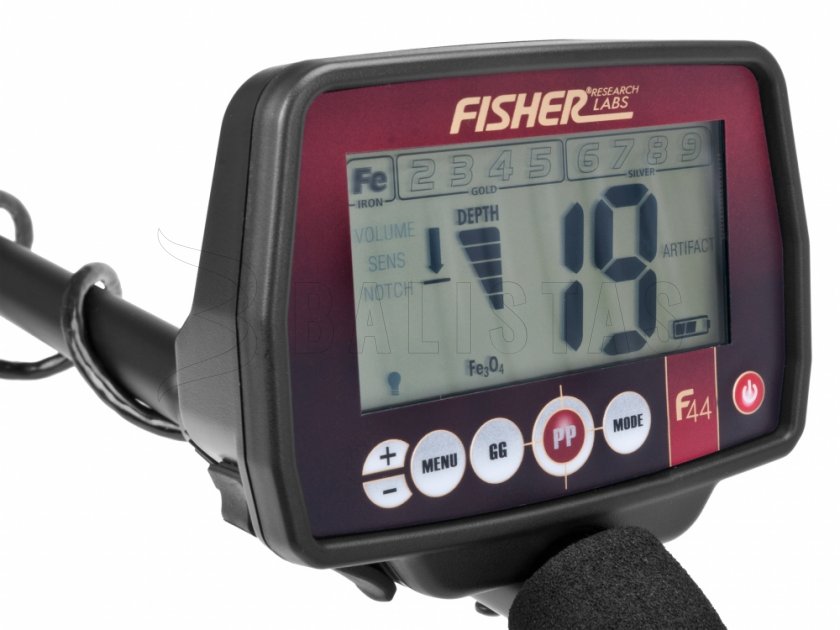Detektor kovů Fisher F44 11'' DD