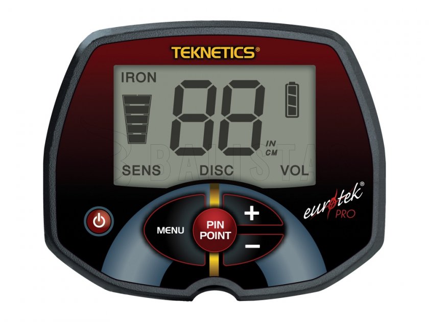 Detektor kovů Teknetics Eurotek PRO 11'' DD set 4