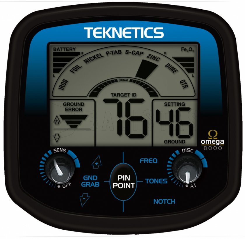 Detektor kovů Teknetics Omega 8500 10'' 4