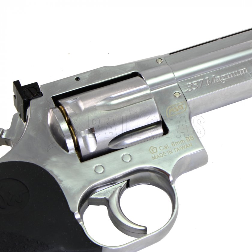 Airsoft Revolver ASG Dan Wesson 715 4''(Silver)