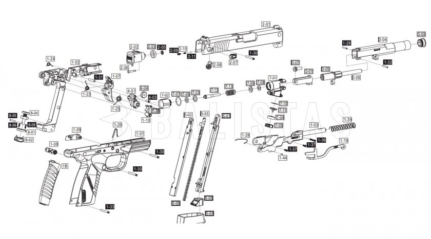 ASG Bersa BP9CC Blow Back 4,5mm
