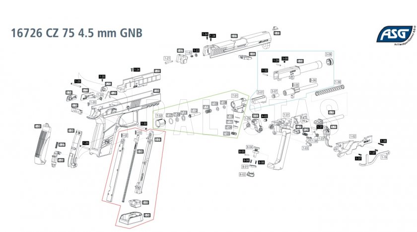 ASG P-07 Duty 4,5mm