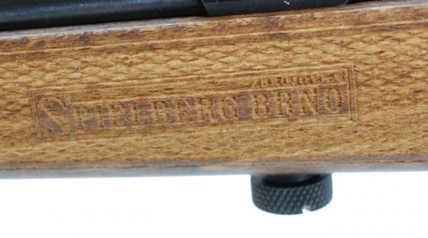 Spielberg Brno 200F černá buk s rytinou 6mm