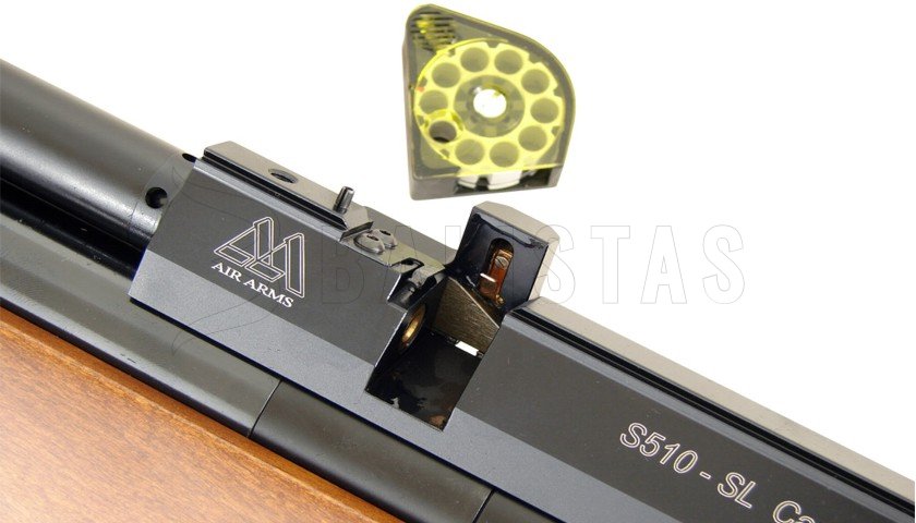 Air Arms S510 4,5mm Ořech Levá