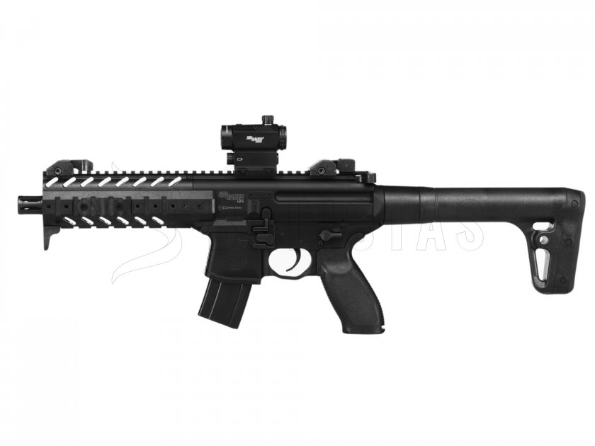 Vzduchovka Sig Sauer MPX 4,5mm s kolimátorem