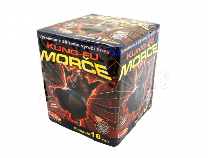 Pyrotechnika Kompakt 16ran / 30mm Kung-fu Morče