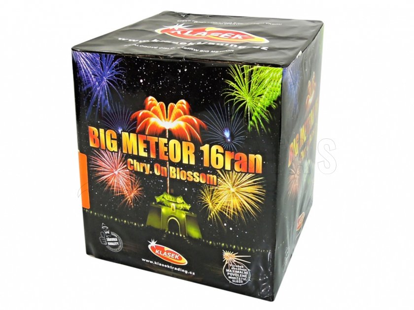 Pyrotechnika Kompakt 16ran / 50mm Big Meteor SW