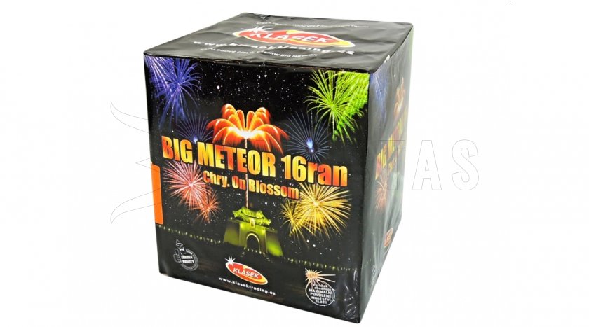 Pyrotechnika Kompakt 16ran / 50mm Big Meteor RC