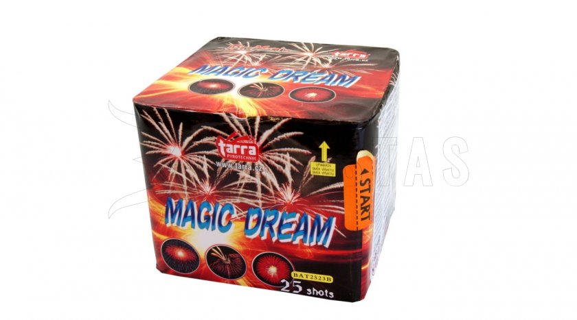Pyrotechnika Kompakt 25ran / 25mm Magic Dream