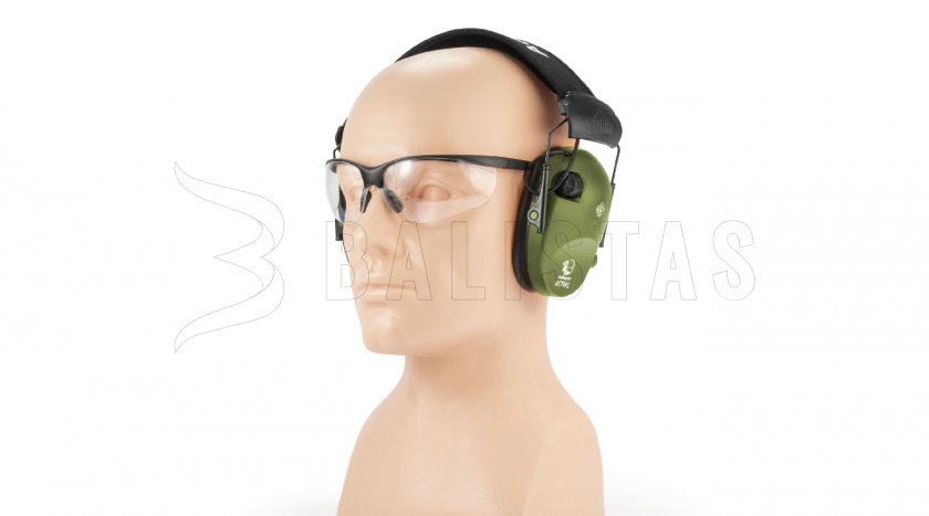 Sluchátka RealHunter Aktivní Pro Zelené + Brýle