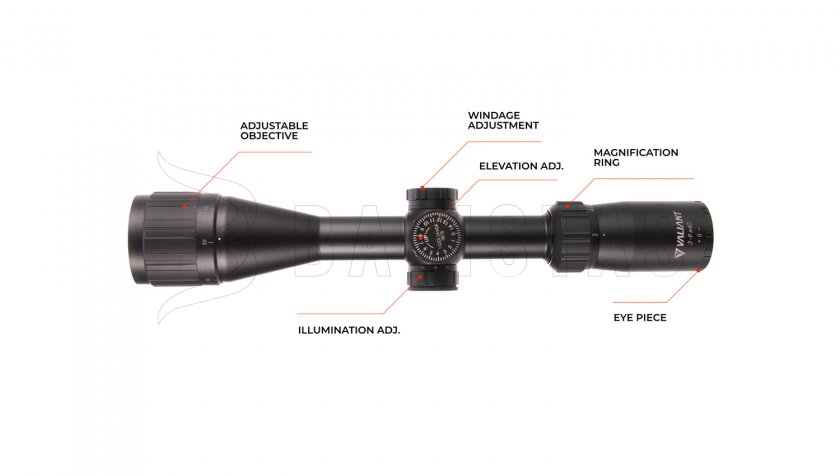 Valiant Themys 3-9x40 AO SIR 20x 1/2Mil-dot