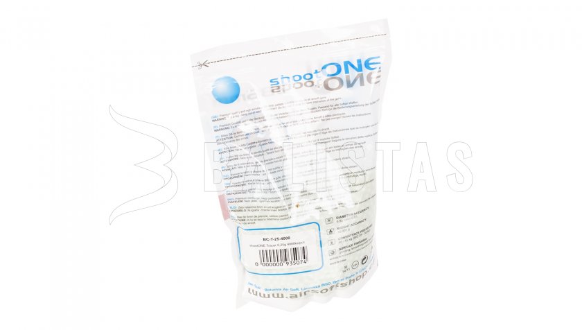 Kuličky shootONE Tracer 0,25g 4000ks