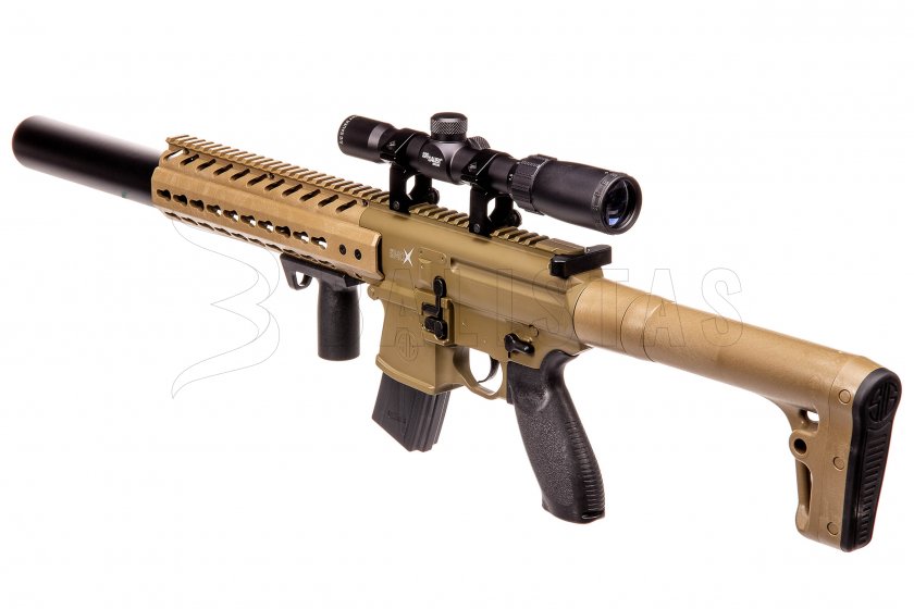 Vzduchovka Sig Sauer MCX FDE 4,5mm s puškohledem