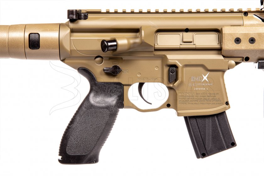 Vzduchovka Sig Sauer MCX FDE 4,5mm s puškohledem