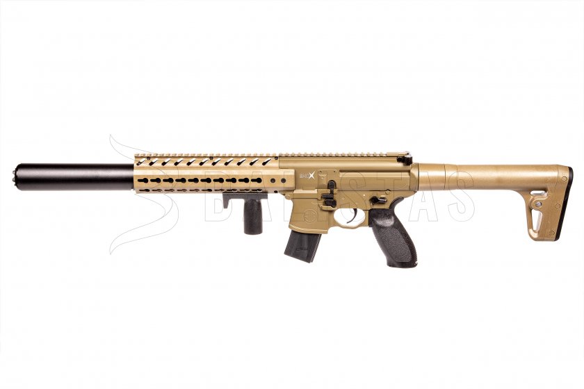 Vzduchovka Sig Sauer MCX FDE 4,5mm s puškohledem
