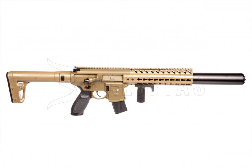 Vzduchovka Sig Sauer MCX FDE 4,5mm s puškohledem