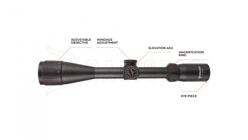 Valiant Themys 4-12x40 AO RAQ