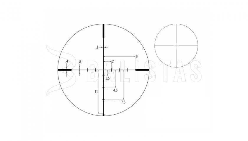 Vortex Crossfire II 4-12x40 AO Dead-Hold BDC MOA