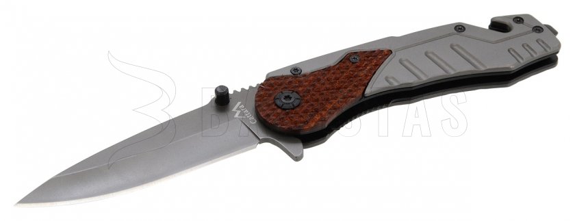 Nůž zavírací Wood s pojistkou 21 cm