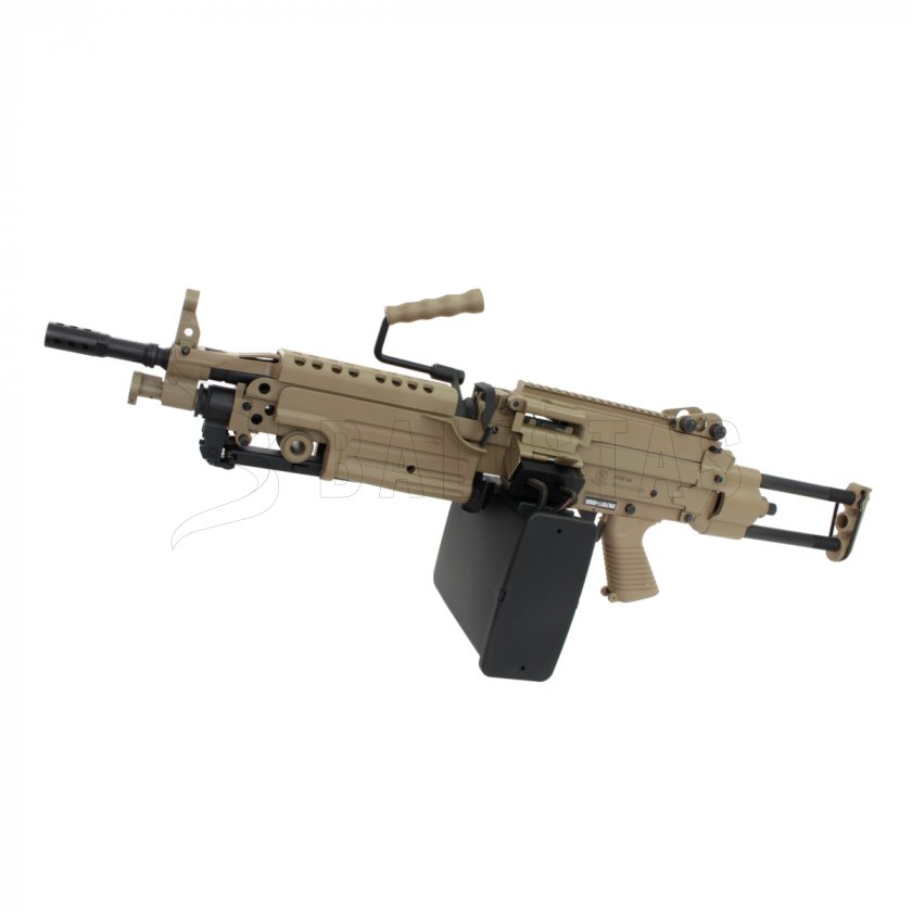 Airsoft kulomet M249 (CYBG M249 PARA TAN)