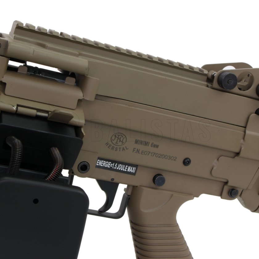 Airsoft kulomet M249 (CYBG M249 PARA TAN)