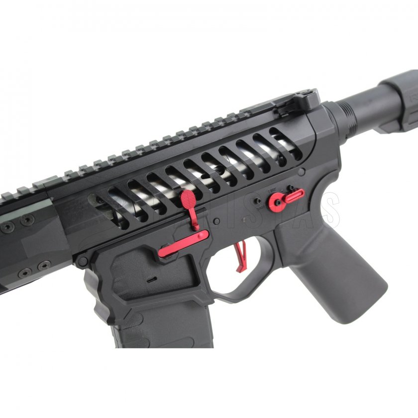 Airsoft AR15 (APS ASR124 F-1 BDR Red)