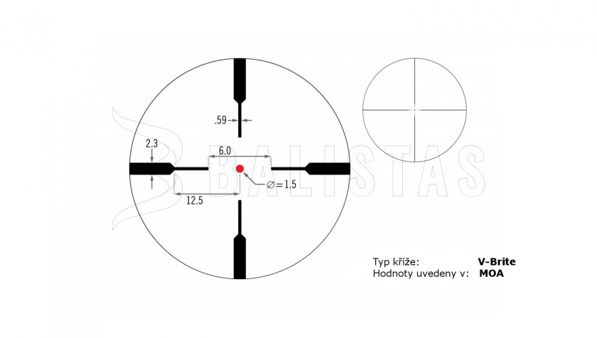 Vortex Crossfire II Hog Hunter 3-12x56 AO V-Brite