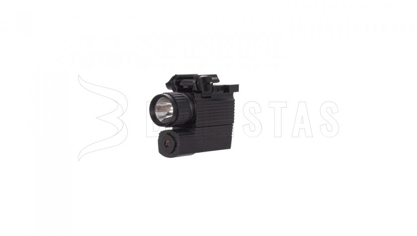 Laserový zaměřovač Venox Flash zelený s LED svítilnou