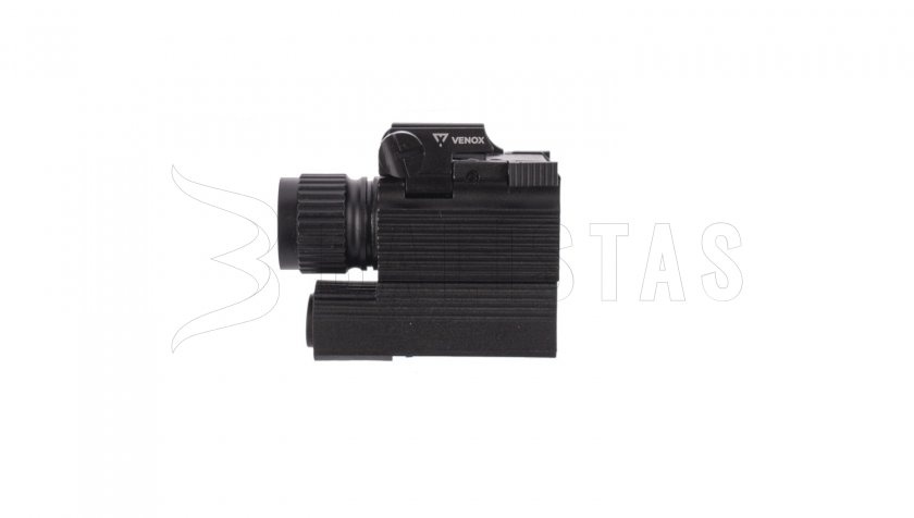 Laserový zaměřovač Venox Flash zelený s LED svítilnou