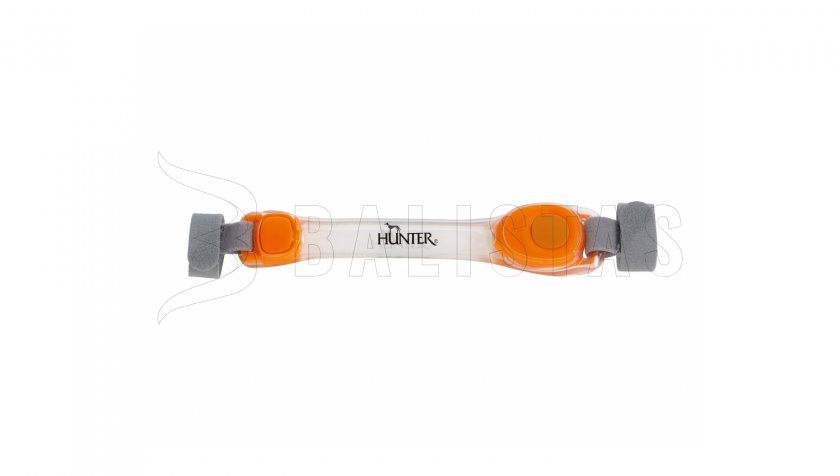 Svítící LED přívěsek na obojek Hunter oranžový