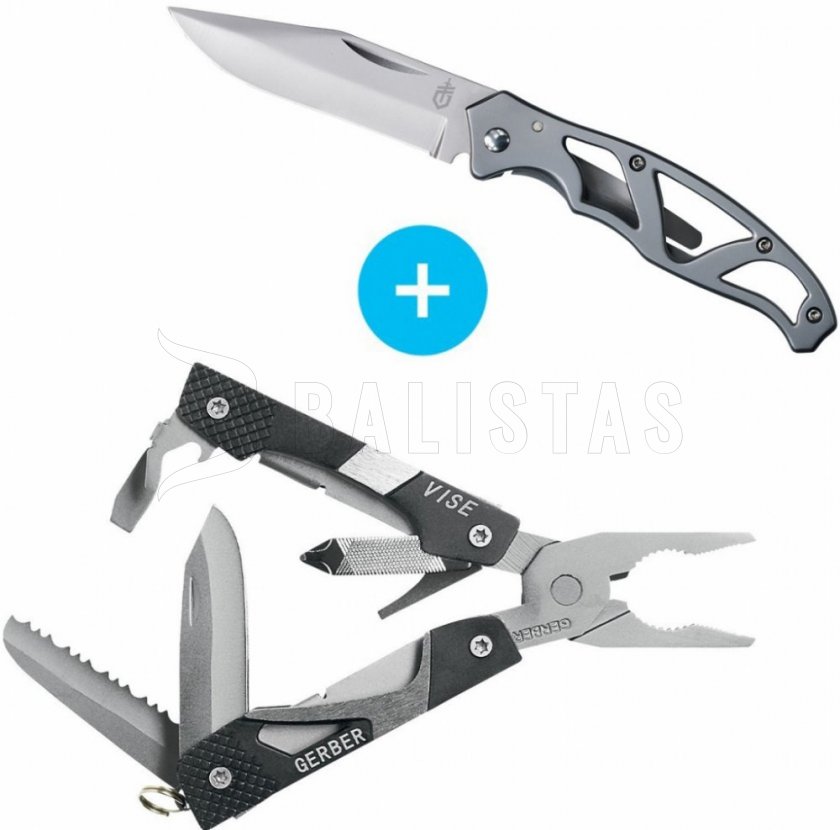 Sada kleští Gerber Vise a nože Gerber Mini-Paraframe