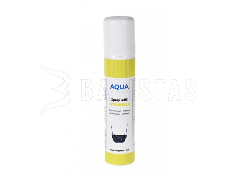 Sprejová náplň Dogtrace Aqua 75ml - citronela