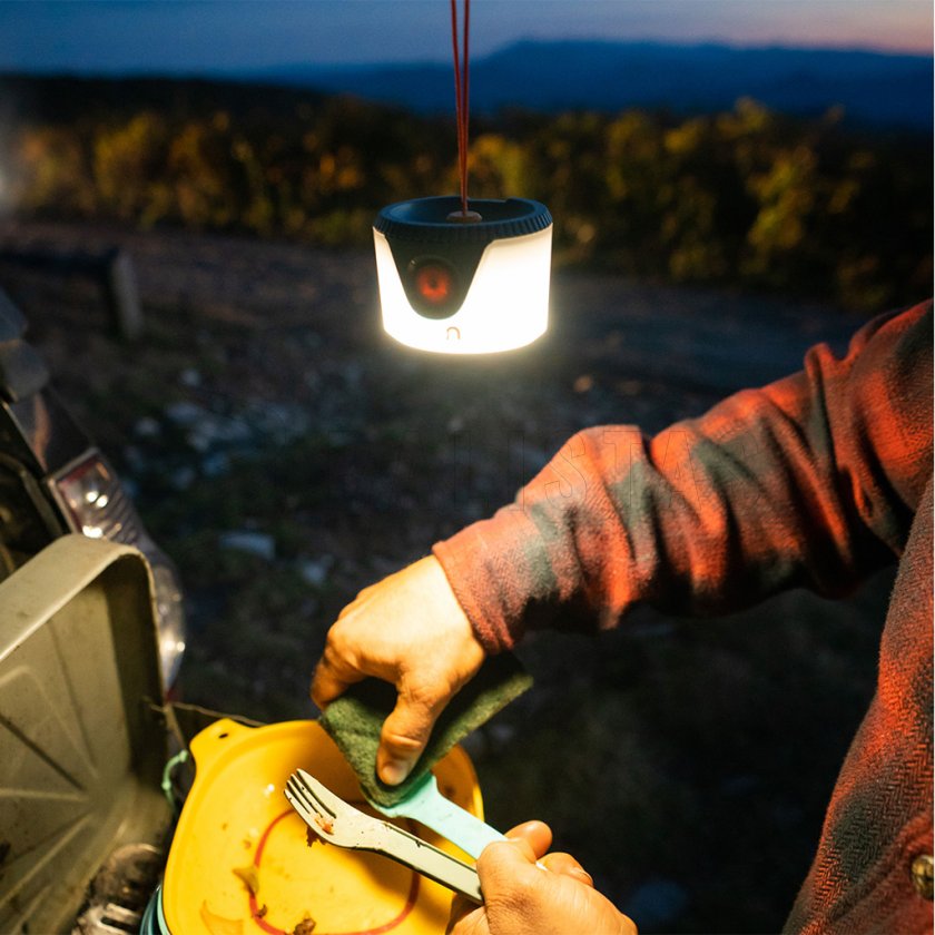 LED lucerna UCO Sprout černá