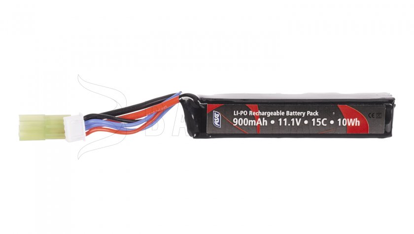 Baterie ASG Li-Po 11,1 V 900 mAh