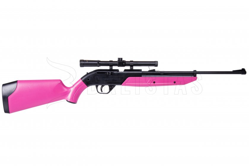Vzduchovka Crosman Pumpmaster 760 SET 4,5mm růžová