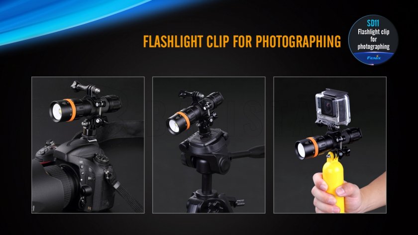 Potápěčská LED svítilna Fenix SD11