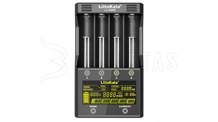 Diagnostická nabíječka Lii-500S (Li-Ion a NiMH)