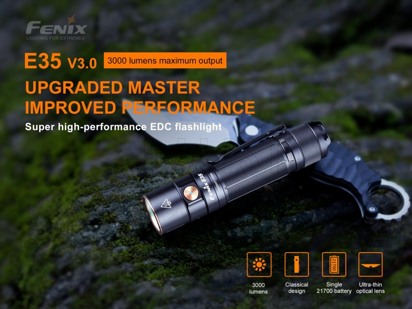 Svítilna Fenix E35 V3.0