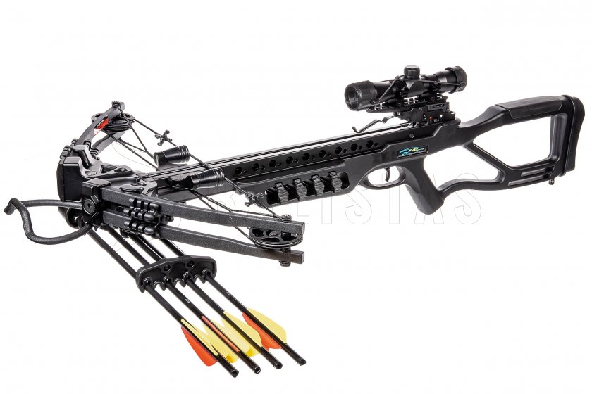 Kuše Mankung Fighter XB86 185lbs černá KIT