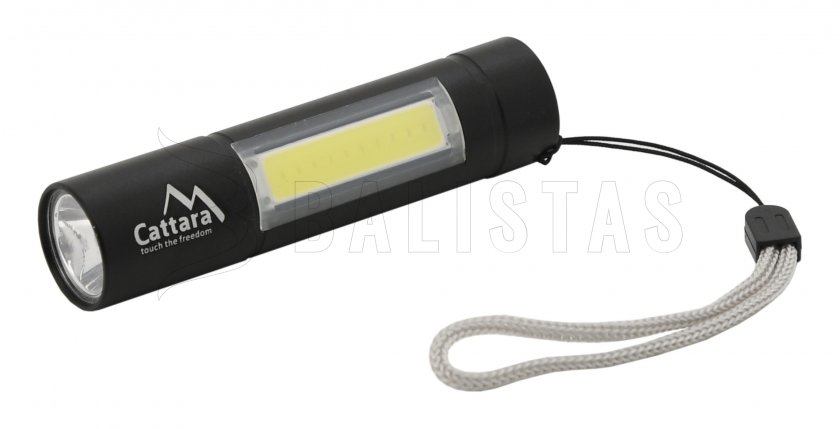 Kapesní LED svítilna Cattara 120lm nabíjecí