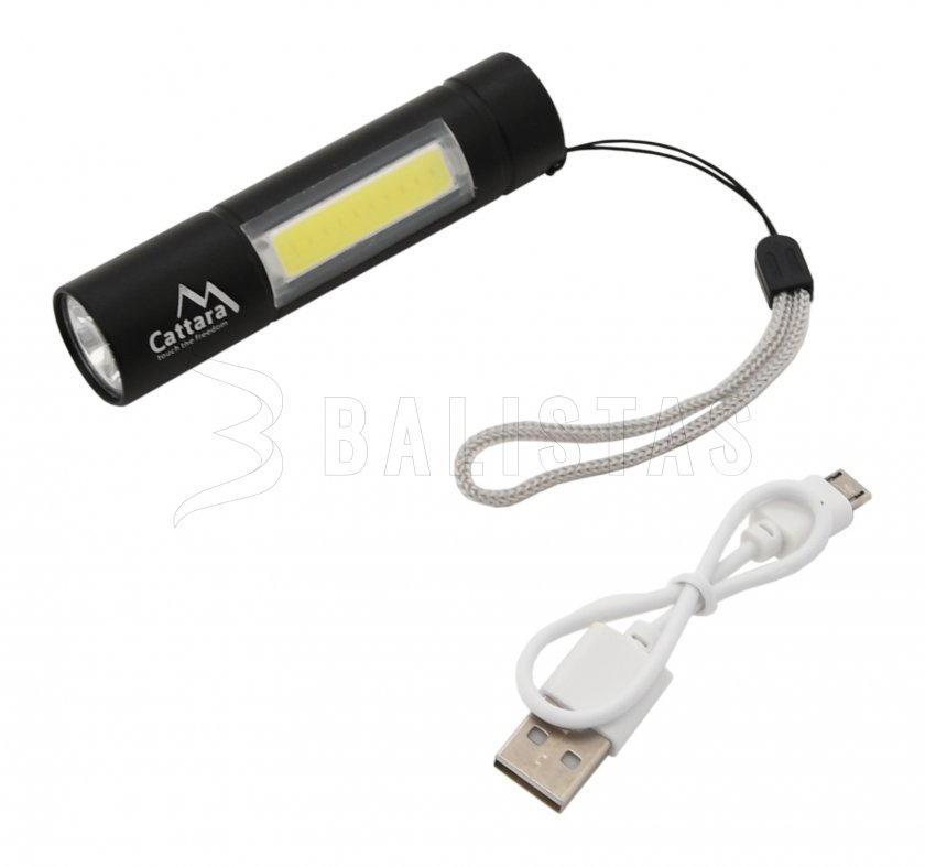Kapesní LED svítilna Cattara 120lm nabíjecí