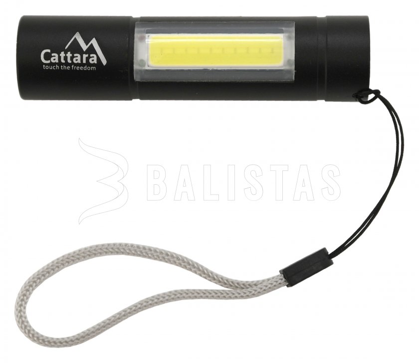 Kapesní LED svítilna Cattara 120lm nabíjecí