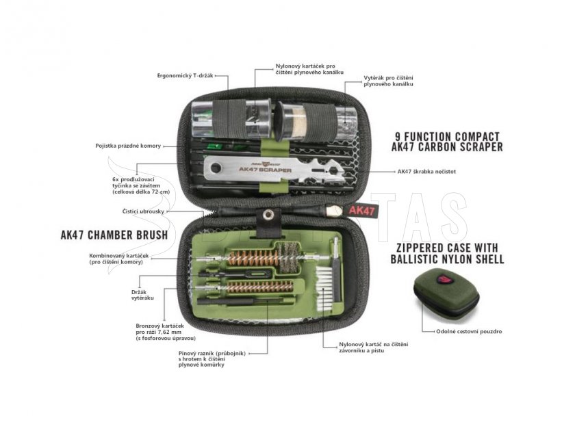 Čistící sada pro AK-47 (SA vz. 58) Real Avid Gun Boss AK47 Cleaning Kit