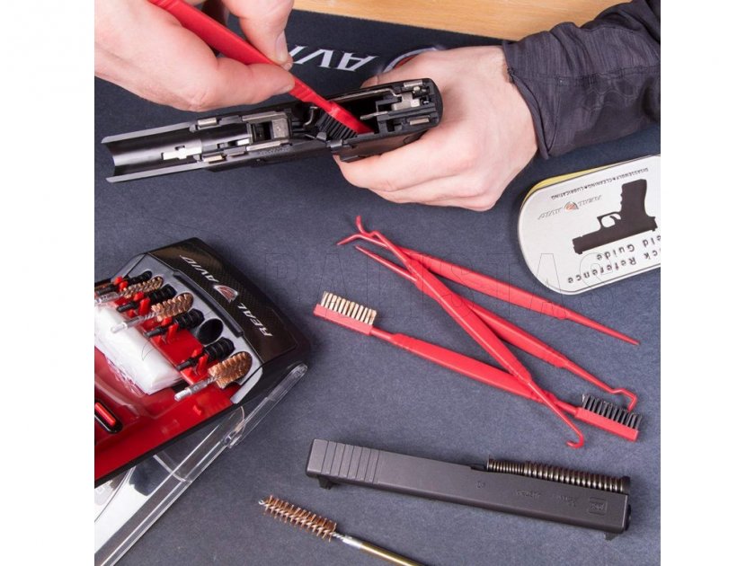 Sada čistících kartáčů a škrabek Real Avid Accu-Grip Picks & Brushes