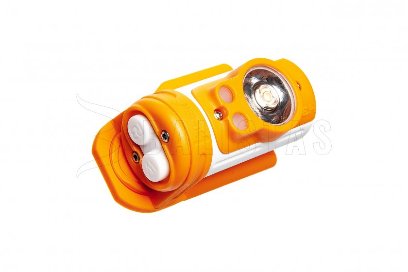 Čelová svítilna Wuben H3 orange