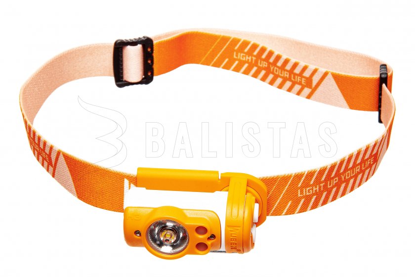 Čelová svítilna Wuben H3 orange
