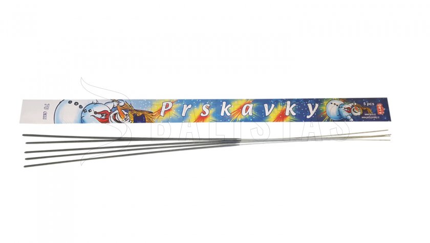 Prskavky 70cm 5ks