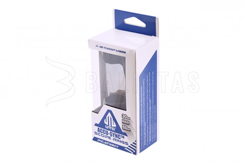 Montáž jednodílná UTG Accu-Sync 30mm weaver vysoká 06