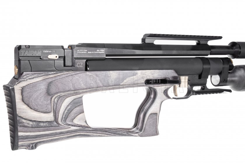 Vzduchovka Taipan Veteran II TAC 550mm 5,5mm Tactical Laminate Grey 5